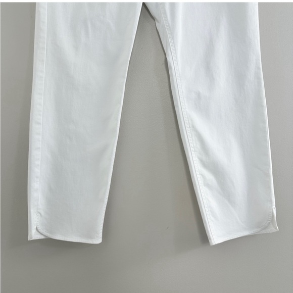 NWT Olsen White Slim Ankle Pants - 8 - Picture 3 of 6